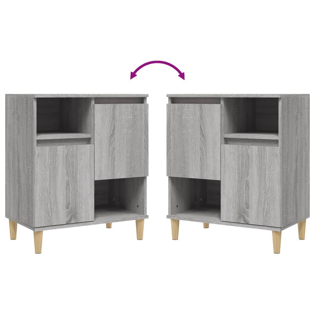 Sideboard Grey Sonoma 60x35x70 cm Engineered Wood