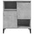 Sideboard Concrete Grey 60x35x70 cm Engineered Wood