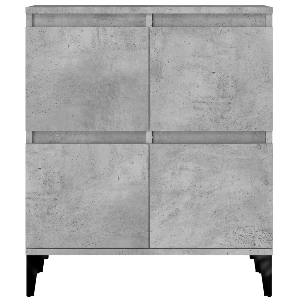 Sideboard Concrete Grey 60x35x70 cm Engineered Wood