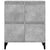 Sideboard Concrete Grey 60x35x70 cm Engineered Wood