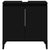 Sink Cabinet Black 58x33x60 cm Engineered Wood