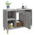 Sink Cabinet Grey Sonoma 80x33x60 cm Engineered Wood