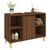 Sink Cabinet Brown Oak 80x33x60 cm Engineered Wood