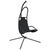 Garden Swing Chair with Cushion Dark Grey Oxford Fabric&Steel