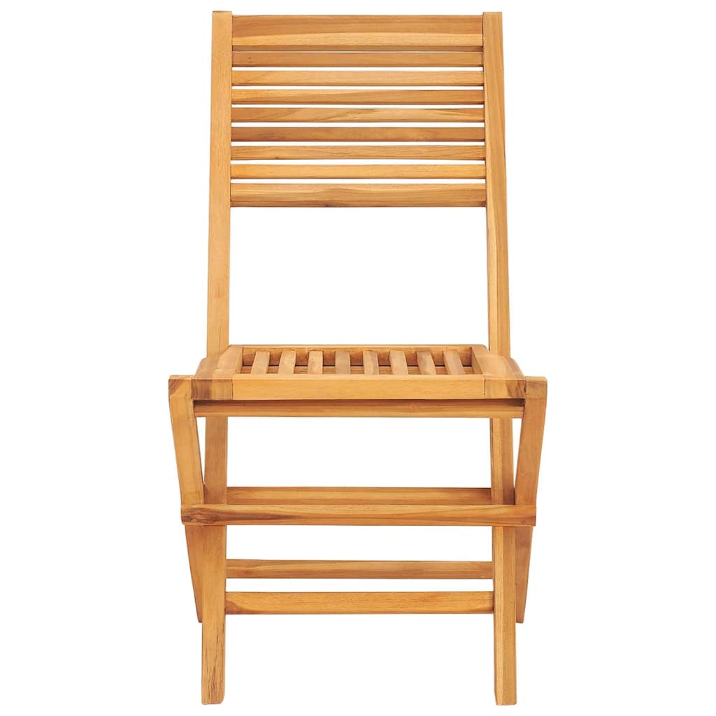 Folding Garden Chairs 2 pcs 47x62x90 cm Solid Wood Teak