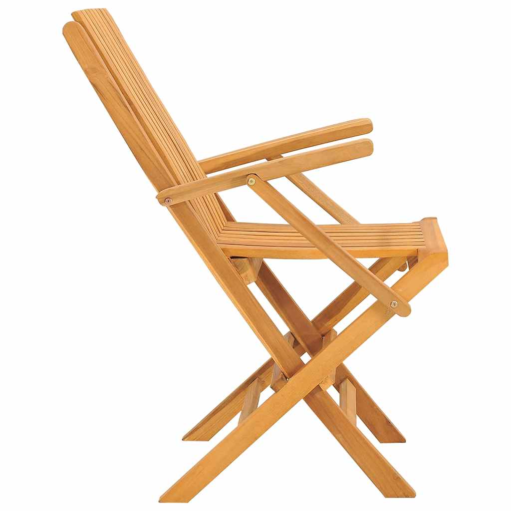 Folding Garden Chairs 8 pcs 61x67x90 cm Solid Wood Teak
