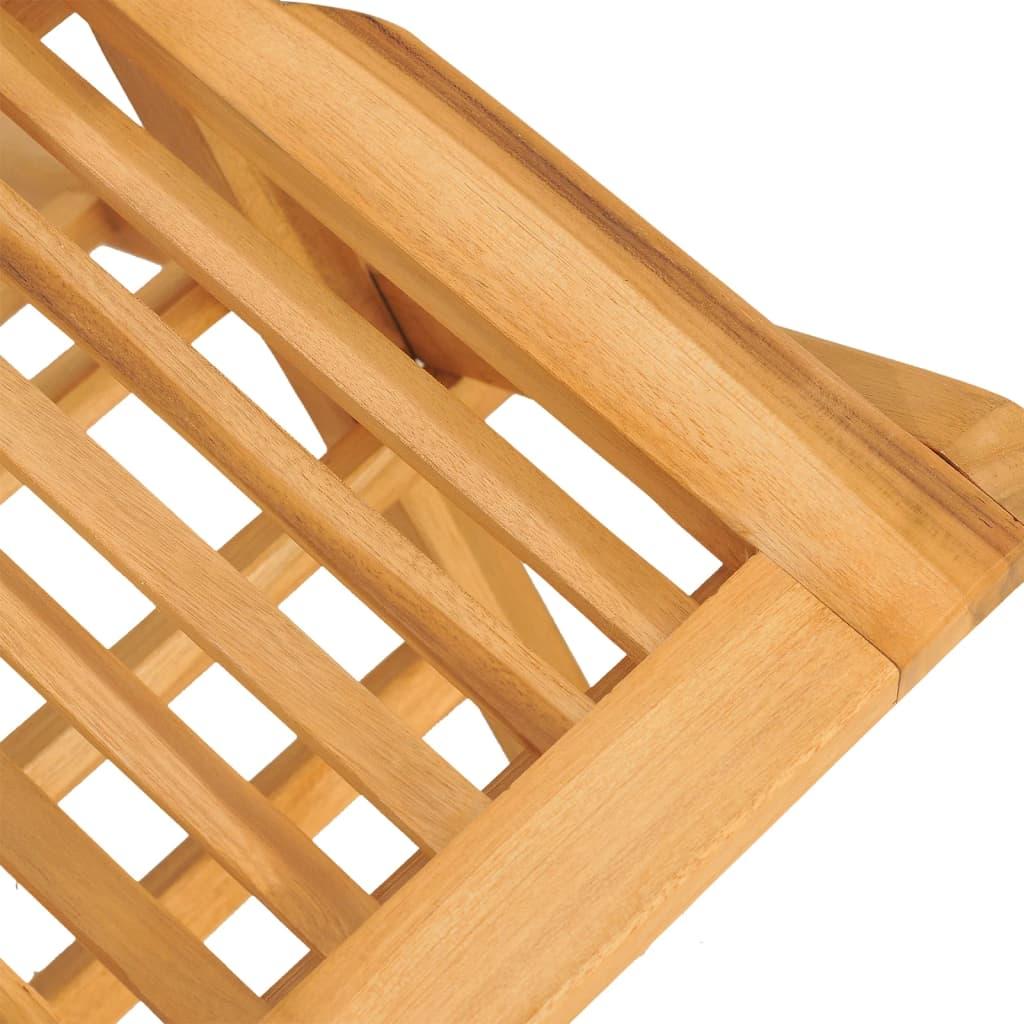 Folding Garden Chairs 4 pcs 47x62x90 cm Solid Wood Teak