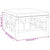 3 Piece Garden Lounge Set with Dark Grey Cushions  Bamboo