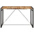 Bar Table 175x90x110 cm Solid Rough Wood Mango