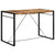 Bar Table 175x90x110 cm Solid Rough Wood Mango