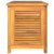 Garden Storage Box with Bag 90x50x58 cm Solid Wood Teak