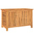 Garden Storage Box with Bag 90x50x58 cm Solid Wood Teak