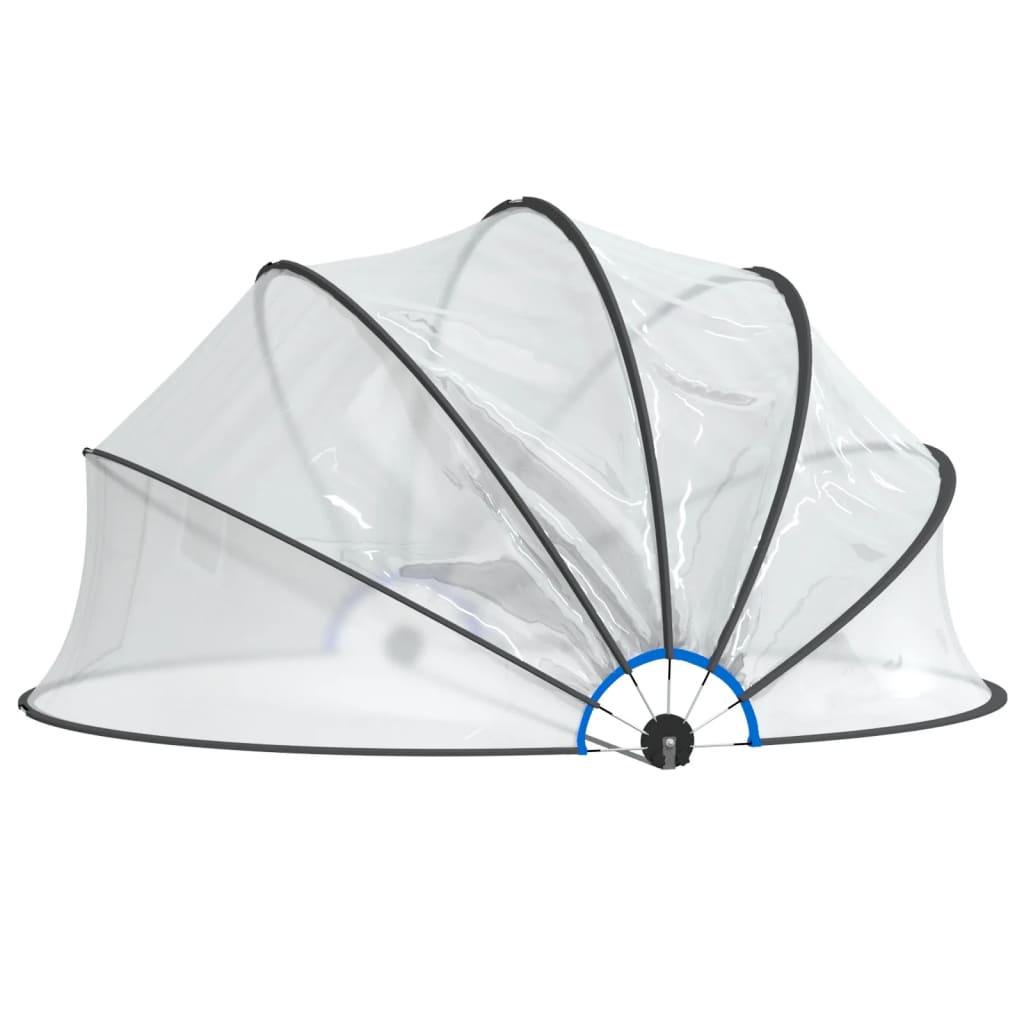 Pool Dome Round 467x234 cm PVC