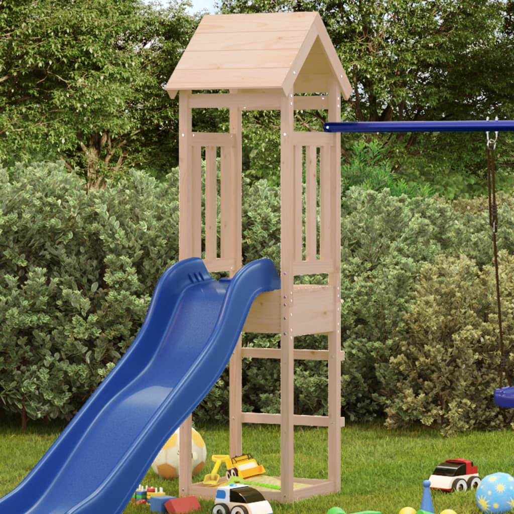 Play Tower 52.5x46.5x206.5 cm Solid Wood Pine