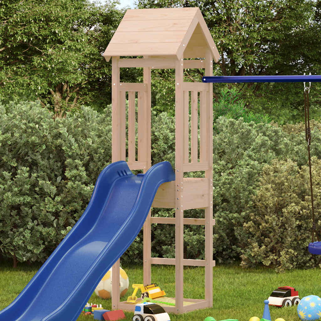 Play Tower 52.5x46.5x206.5 cm Solid Wood Pine