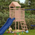 Outdoor Playset 53x110x214 cm Solid Wood Douglas