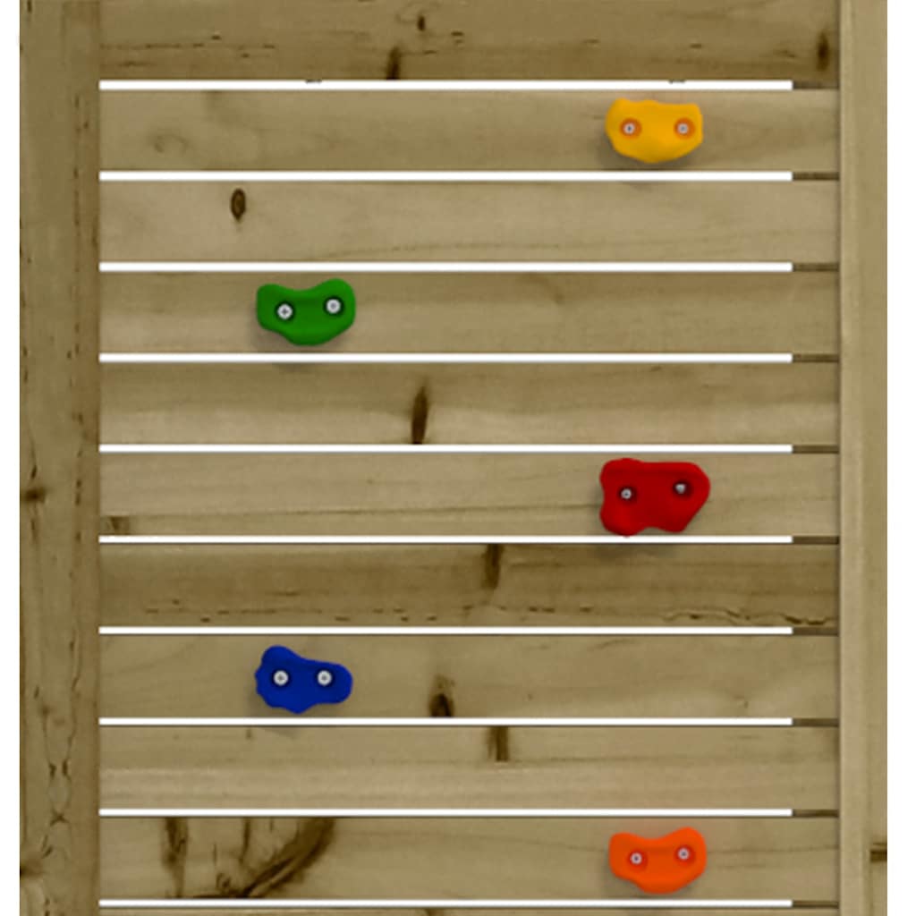 Outdoor Playset 52.5x110.5x214 cm Impregnated Wood Pine