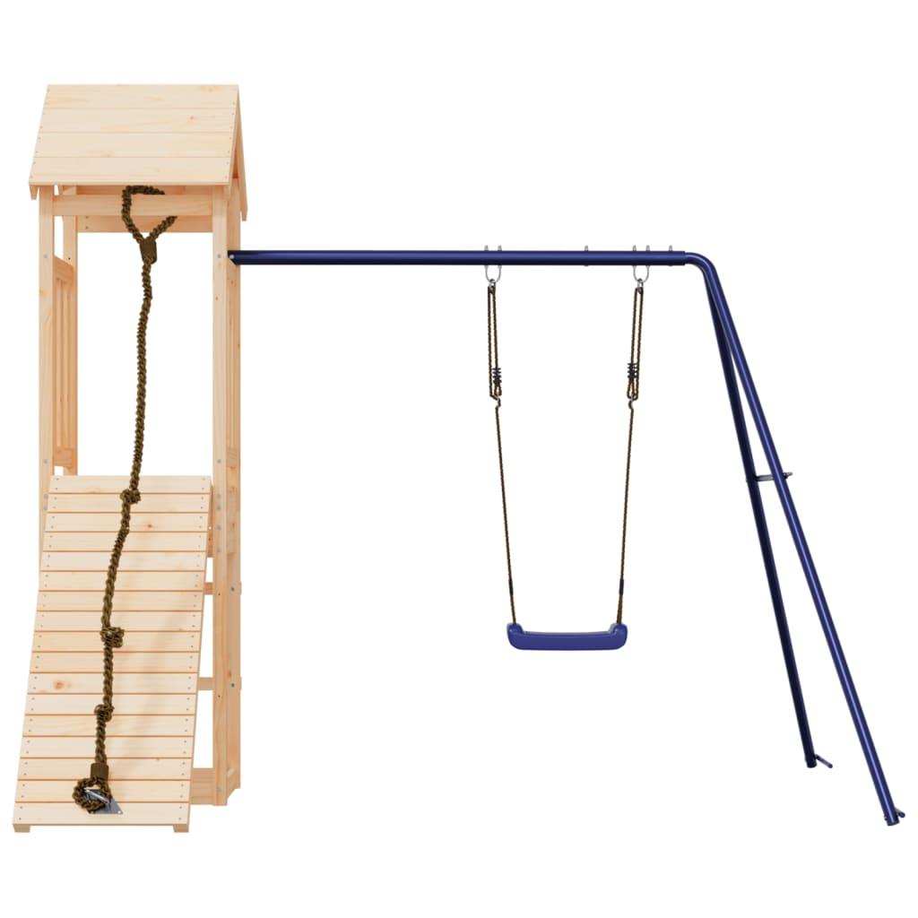 Outdoor Playset Solid Wood Pine