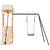 Outdoor Playset Solid Wood Pine