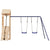 Outdoor Playset Solid Wood Pine