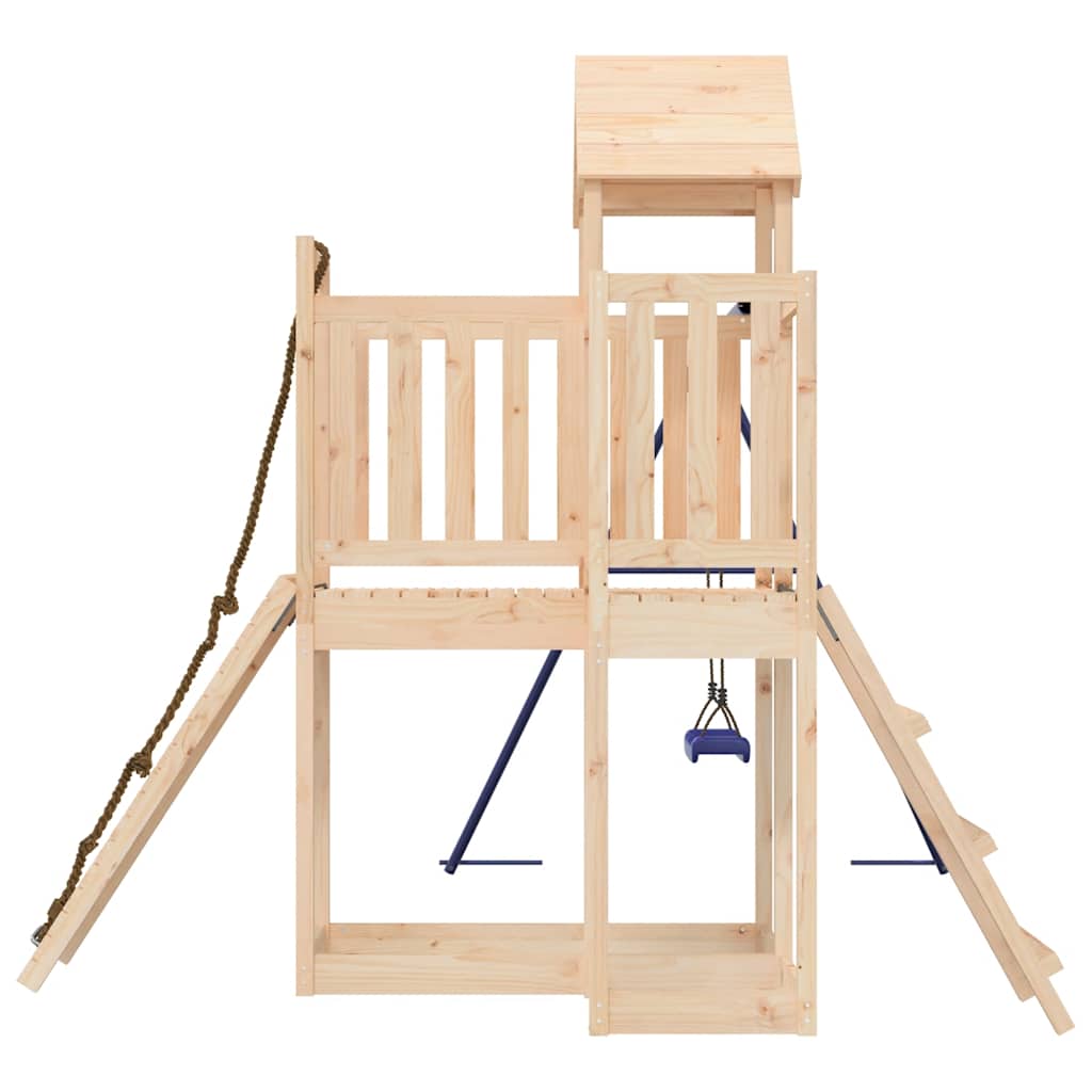 Outdoor Playset Solid Wood Pine