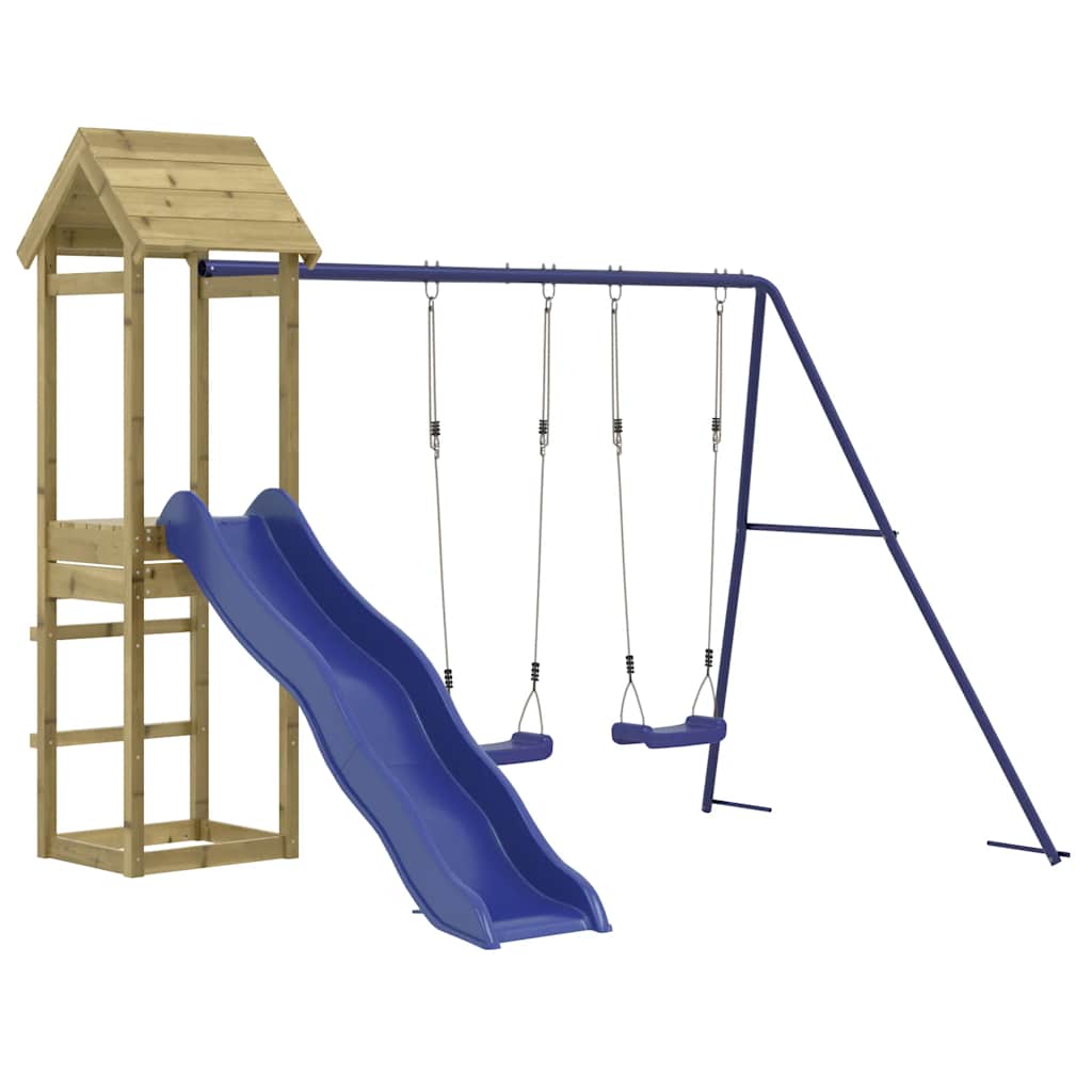 Outdoor Playset Impregnated Wood Pine