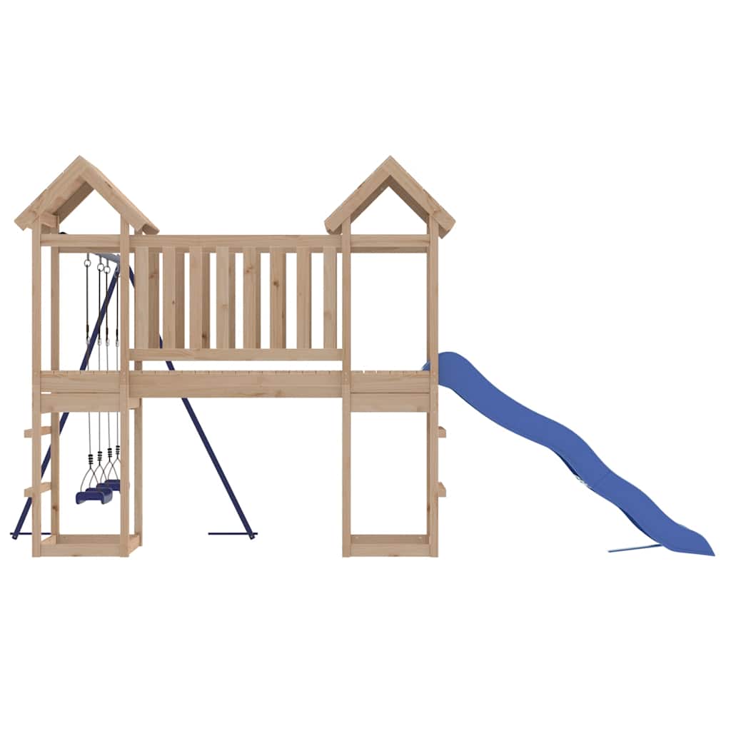 Outdoor Playset Solid Wood Pine