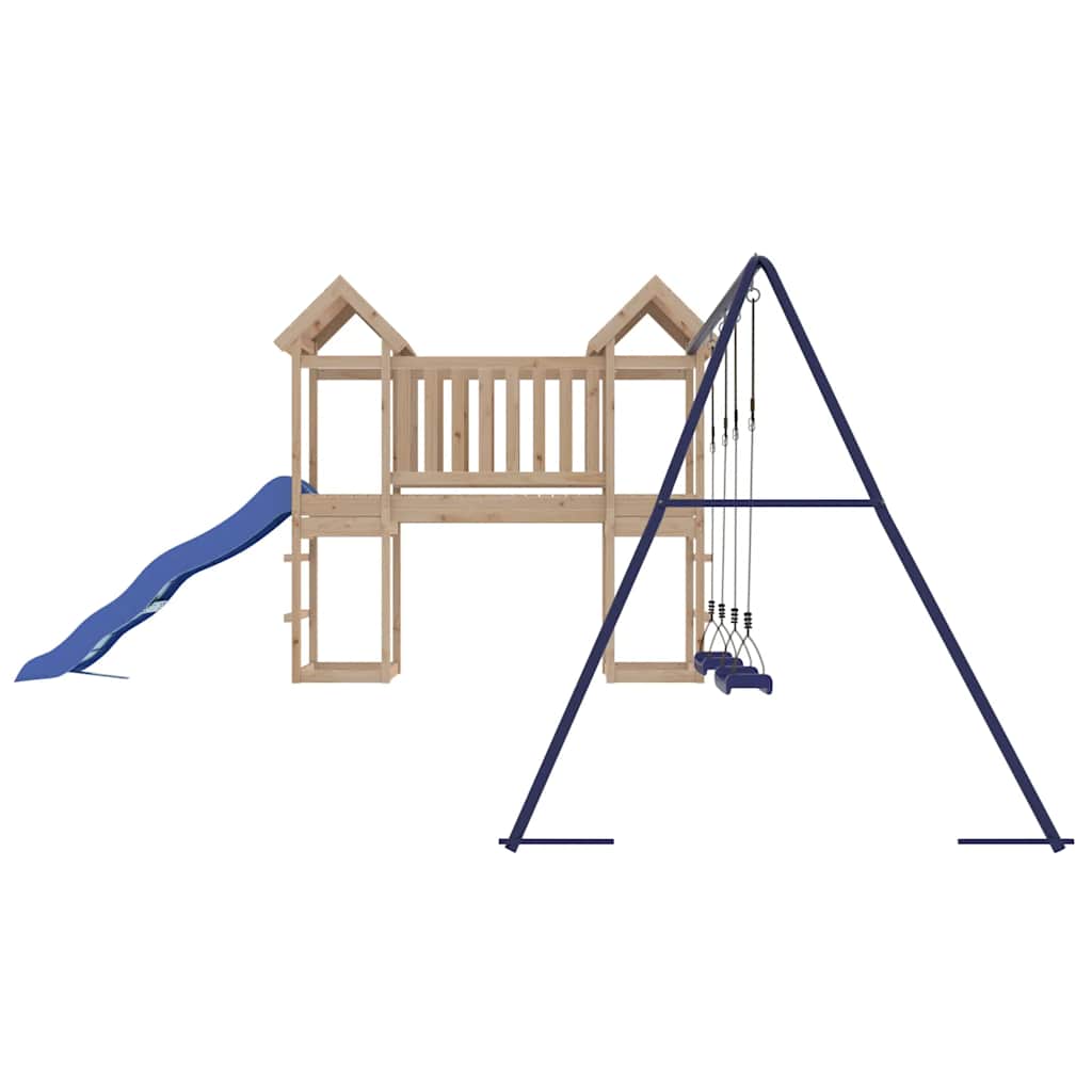 Outdoor Playset Solid Wood Pine