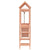 Playhouse with Climbing Wall Solid Wood Douglas