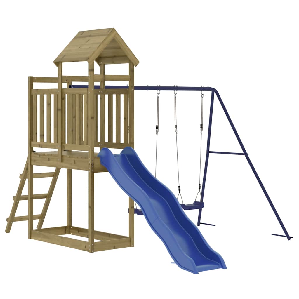 Outdoor Playset Impregnated Wood Pine