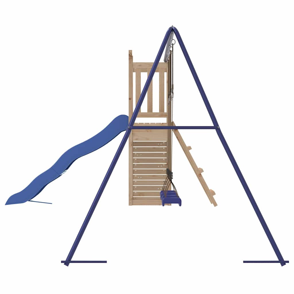 Outdoor Playset Solid Wood Pine