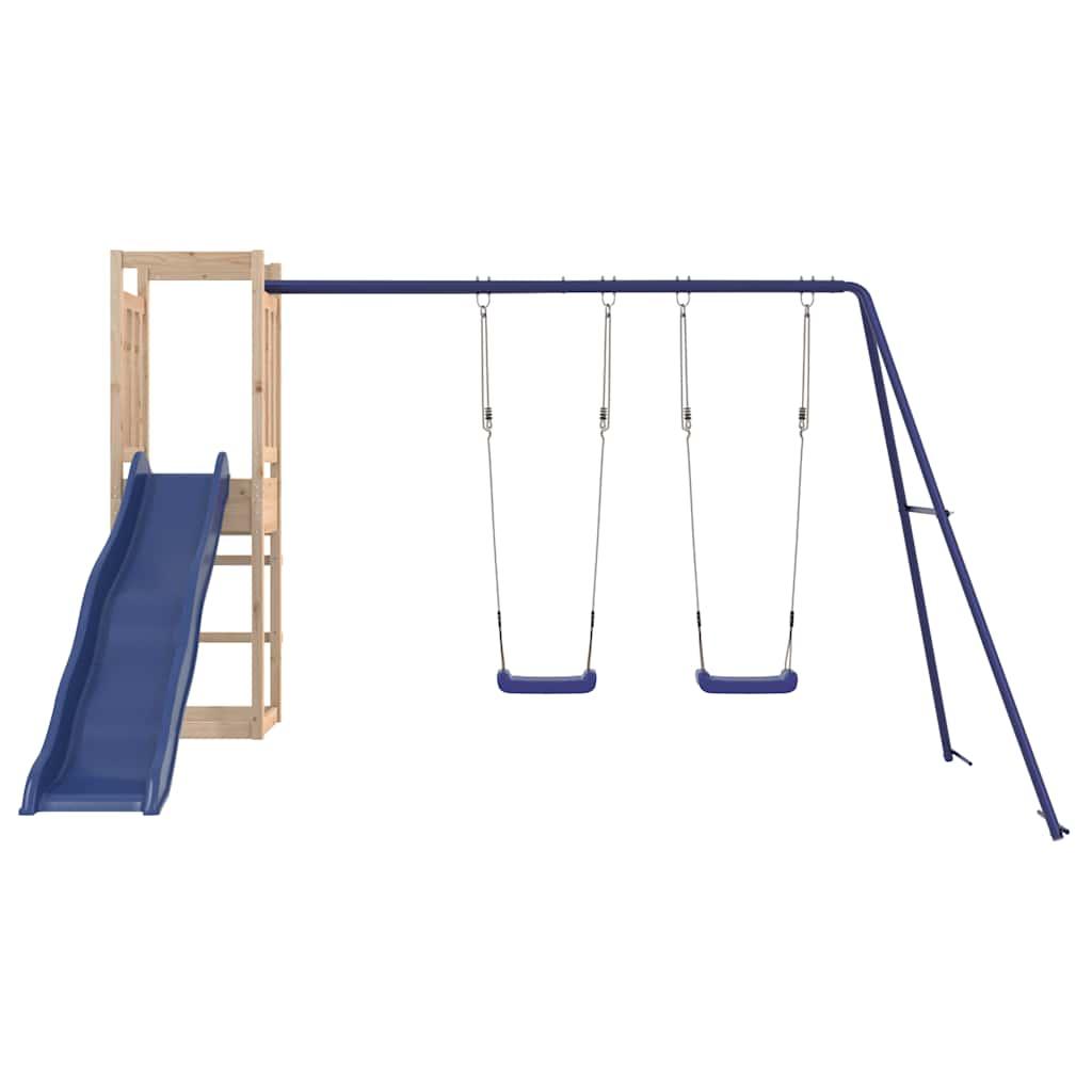 Outdoor Playset Solid Wood Pine