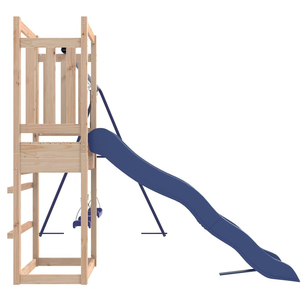 Outdoor Playset Solid Wood Pine