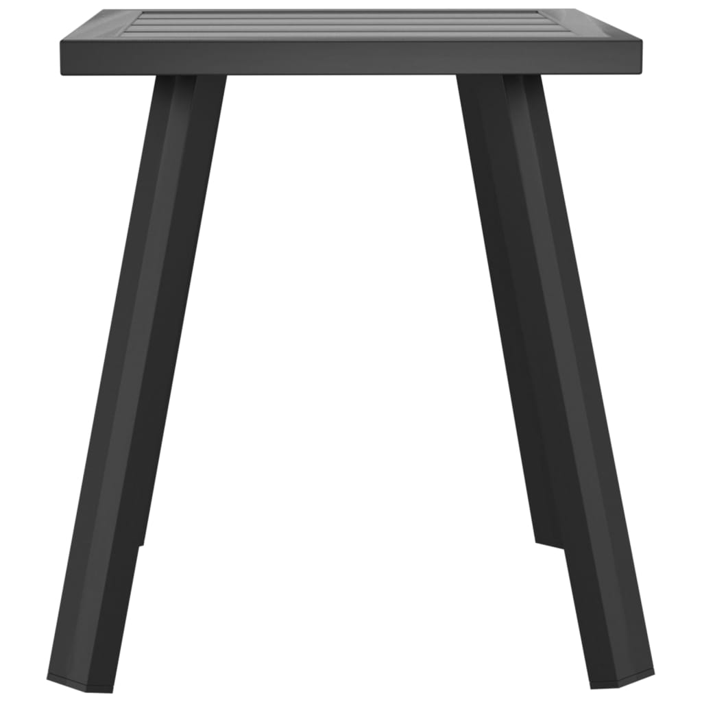 Garden Table Anthracite 34x34x38 cm Steel