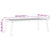 Garden Coffee Table Anthracite 110x55x35cm Steel