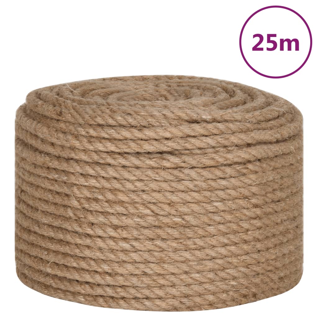 Jute Rope 25 m Long 14 mm Thick