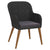 7 Piece Garden Dining Set with Cushions Black