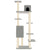 Cat Tree with Sisal Scratching Posts Light Grey 154 cm