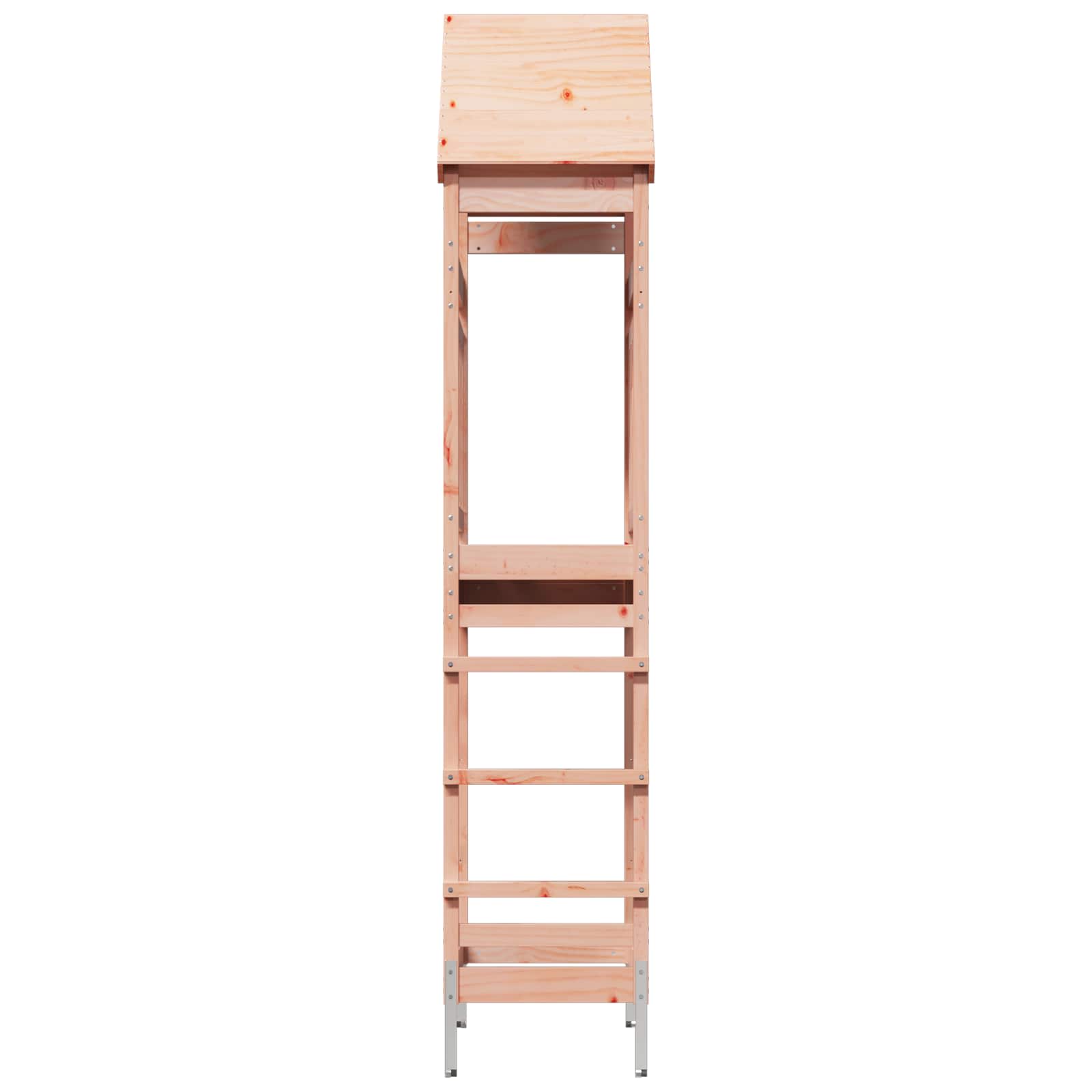 Outdoor Play Tower Natural 53 x 85 x 264 cm Solid Douglas Wood