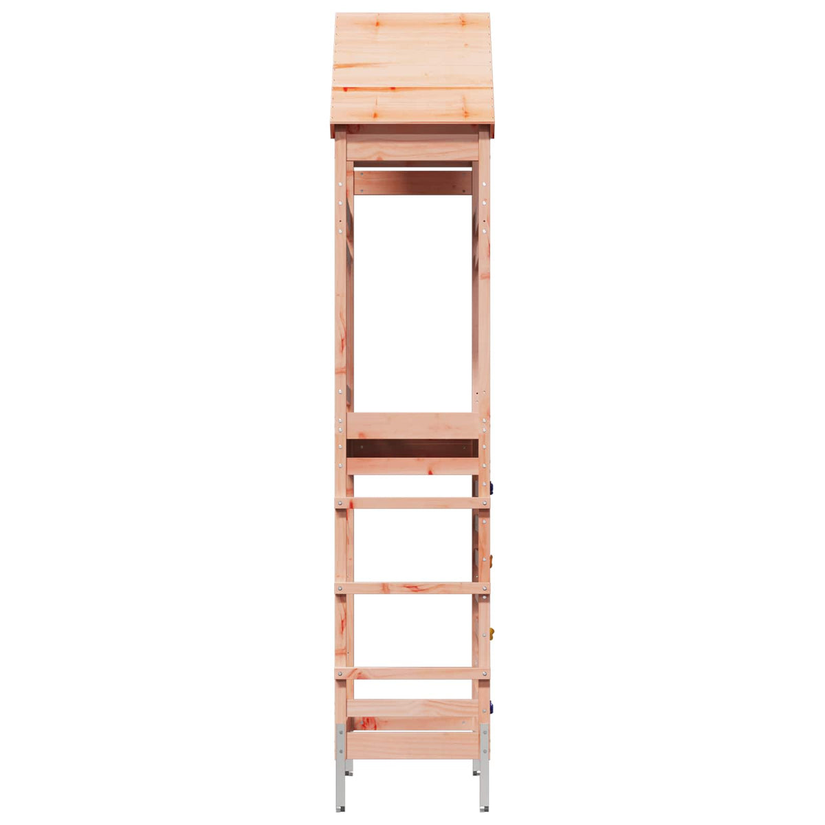 Outdoor Play Tower Natural 53 x 85 x 264 cm Solid Douglas Wood