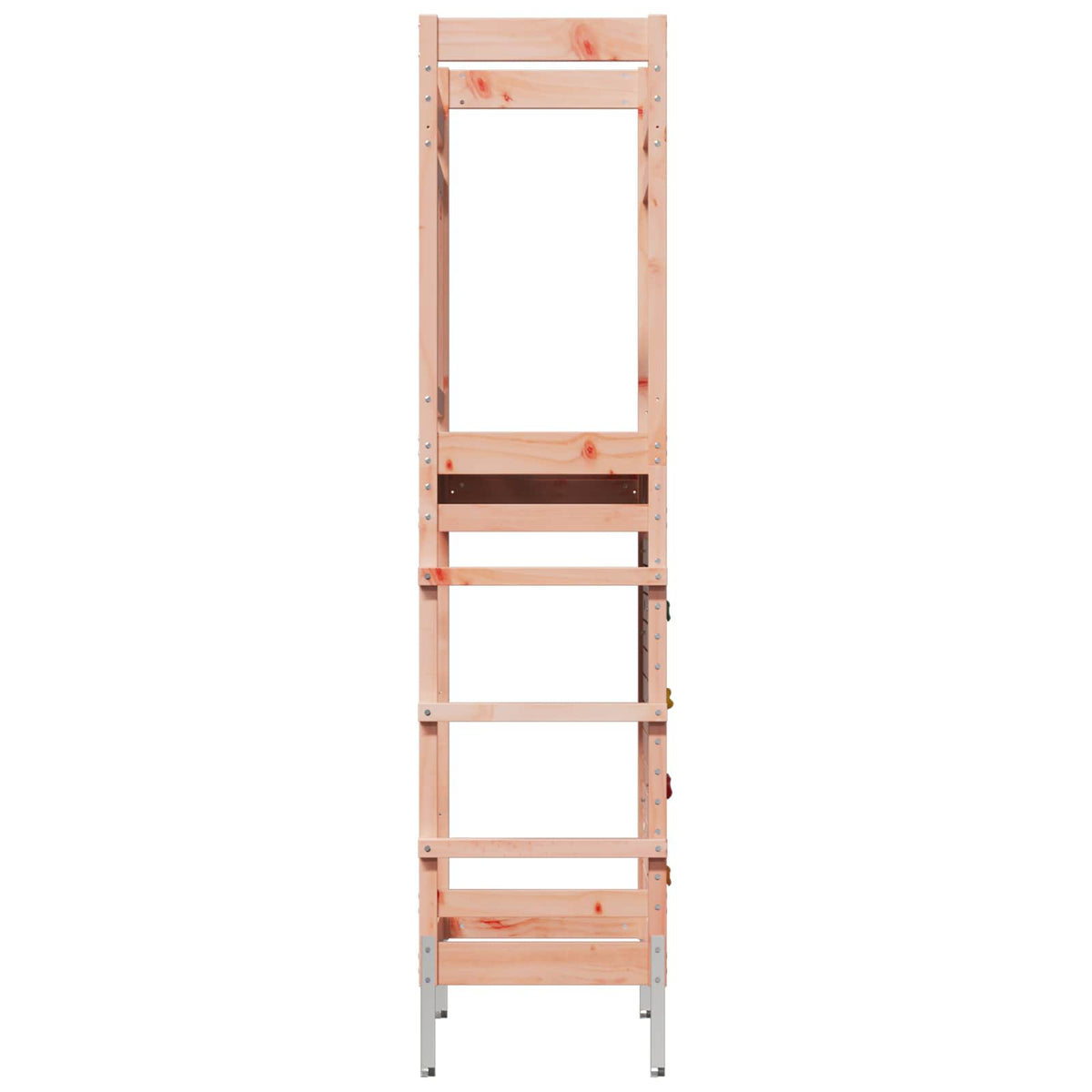 Outdoor Play Tower Natural 85 x 53 x 207 cm Solid Douglas Wood
