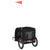 Pet Bike Trailer Black Oxford Fabric and Iron