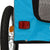 Pet Bike Trailer Blue and Grey Oxford Fabric&Iron