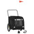 Pet Bike Trailer Black Oxford Fabric and Iron