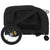 Pet Bike Trailer Black Oxford Fabric and Iron