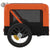 Pet Bike Trailer Orange and Black Oxford Fabric&Iron