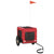 Pet Bike Trailer Red and Black Oxford Fabric&Iron