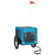 Pet Bike Trailer Blue and Black Oxford Fabric&Iron