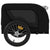 Pet Bike Trailer Black Oxford Fabric and Iron