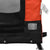 Pet Bike Trailer Orange and Black Oxford Fabric and Iron